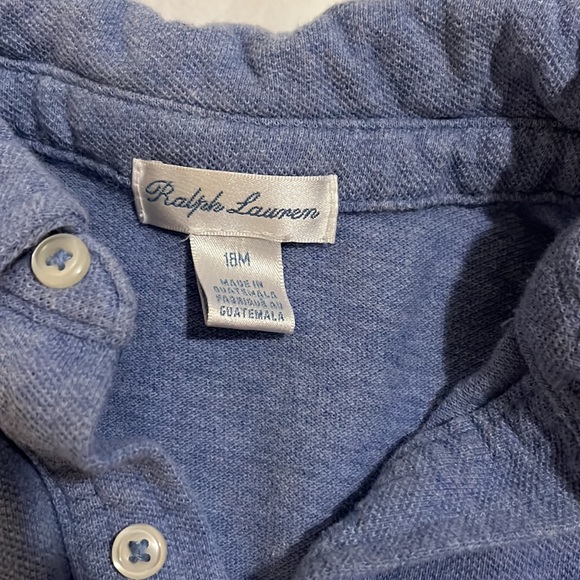 Ralph Lauren long sleeved shirt - size 18 months - Picture 2 of 2